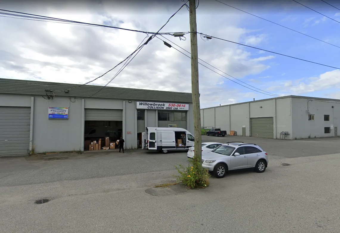 Willowbrook Collision auto body shop exterior Langley BC